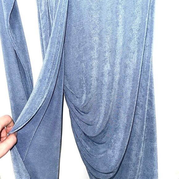 NWT Bump Biddy Maternity Sash One Sleeve Dress Size Small - Picture 5 of 12